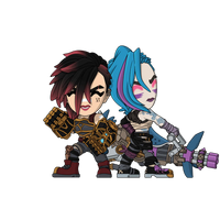 Youtooz - Arcane: Vi & Jinx Vinyl Figure