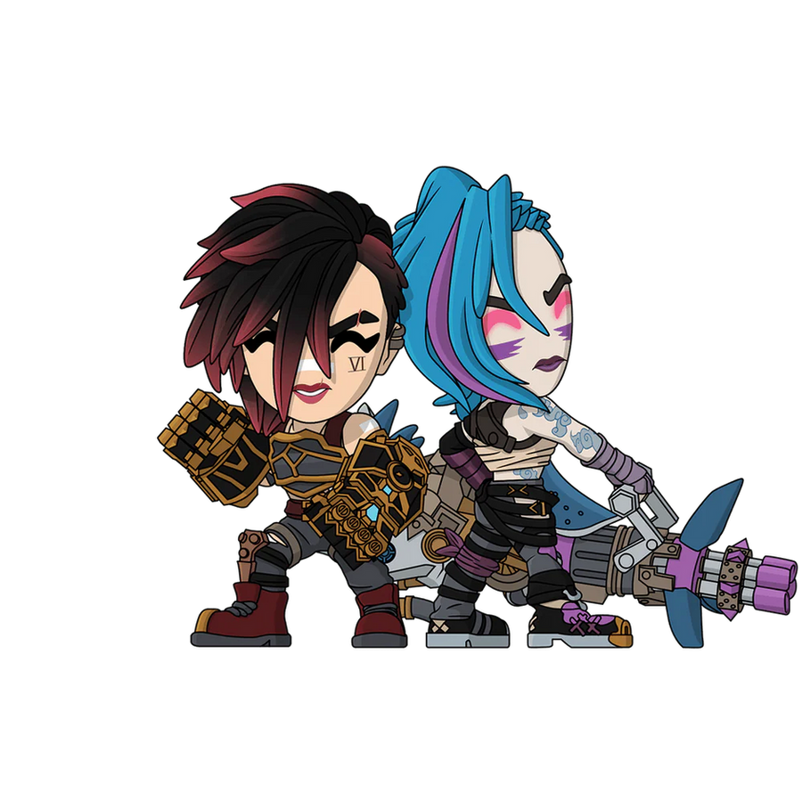 Youtooz - Arcane: Vi & Jinx Vinyl Figure
