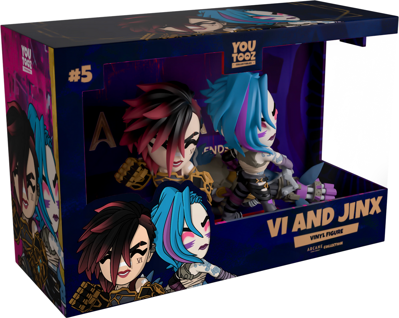 Youtooz - Arcane: Vi & Jinx Vinyl Figure