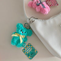 Wasabi Bear Plush Keychain- Official