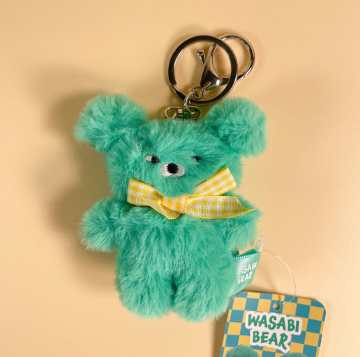 Wasabi Bear Plush Keychain- Official