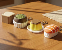 Yumyum Dessert Clicker Keychain- Stress Relief Fidget Toy- Random