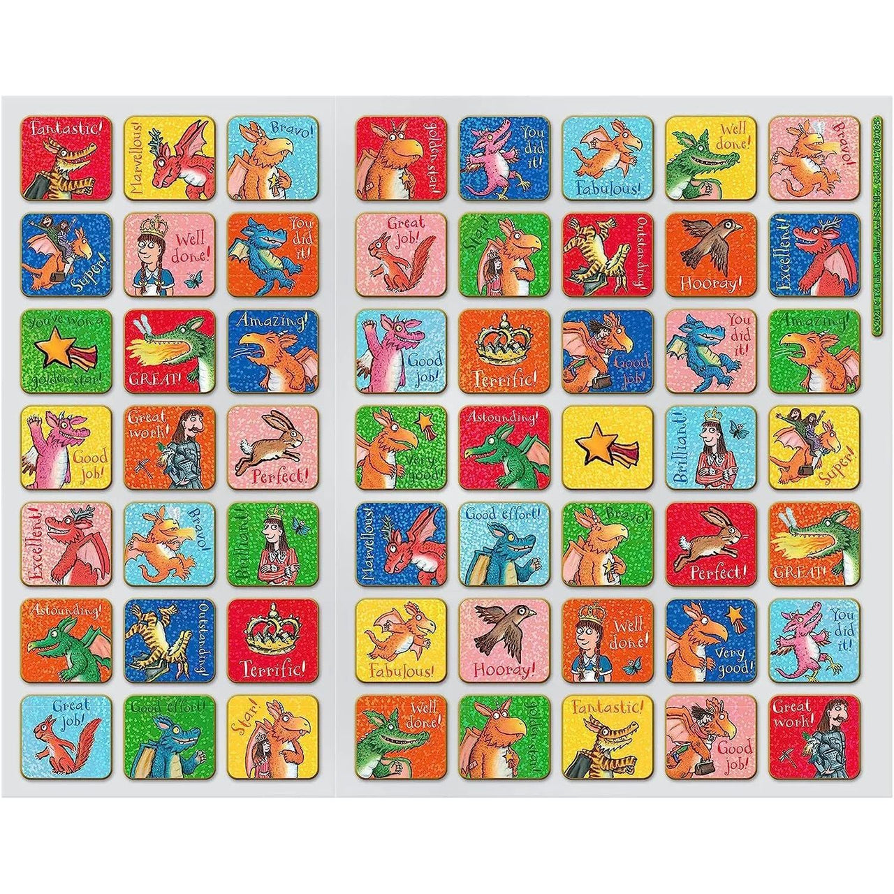 Zog Rewards Chart with Stickers