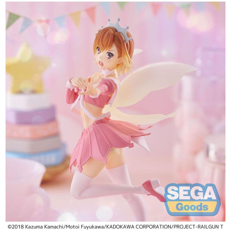 A Certain Scientific Railgun T Luminasta PVC Statue Mikoto Misaka Great Spirit Maid 20 cm - The Happy Toy Store