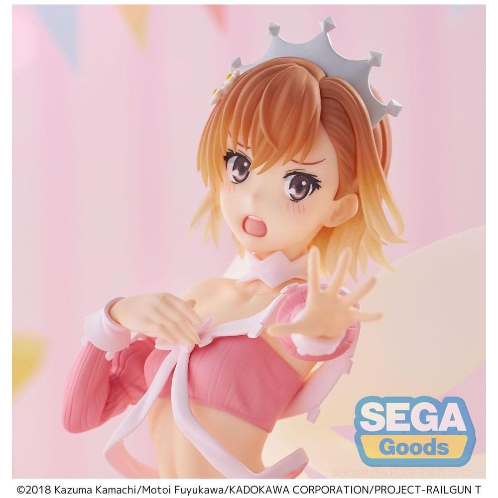 A Certain Scientific Railgun T Luminasta PVC Statue Mikoto Misaka Great Spirit Maid 20 cm - The Happy Toy Store