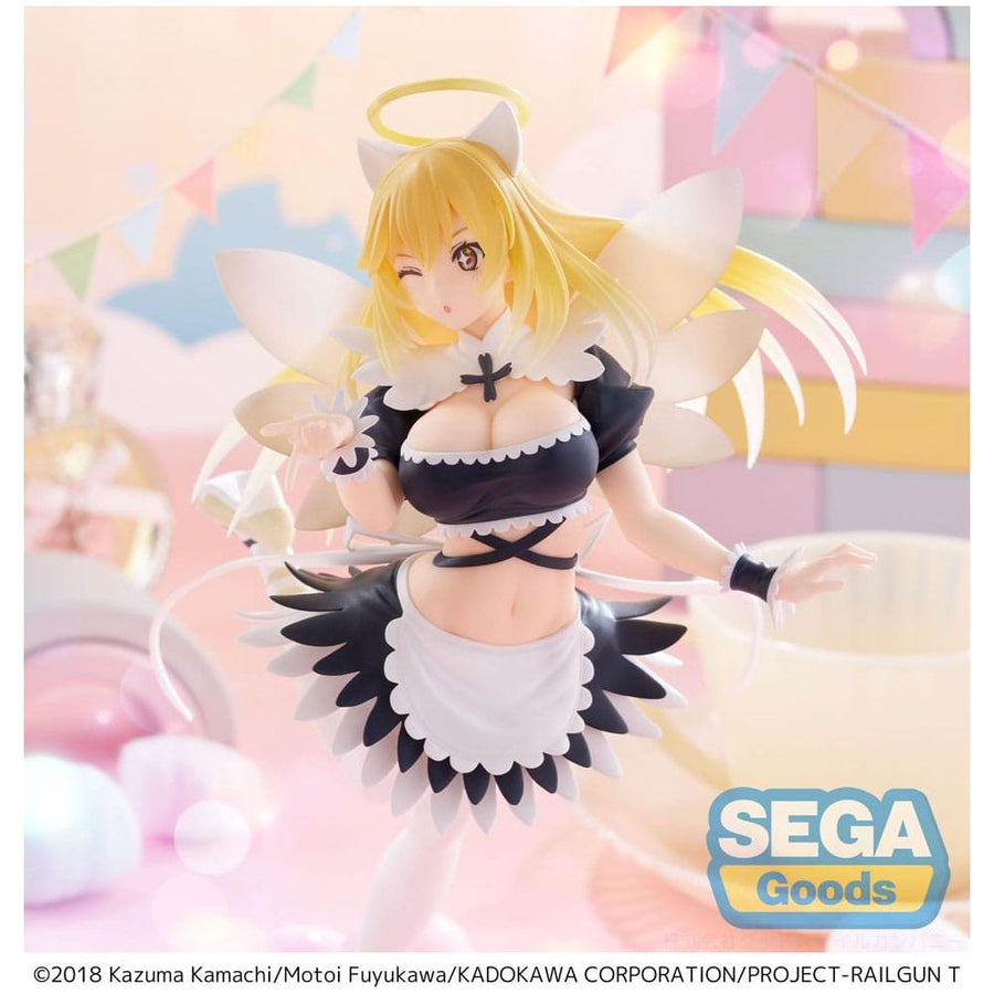 A Certain Scientific Railgun T Luminasta PVC Statue Misaki Shokuhou Fallen Angel Maid 20 cm - The Happy Toy Store