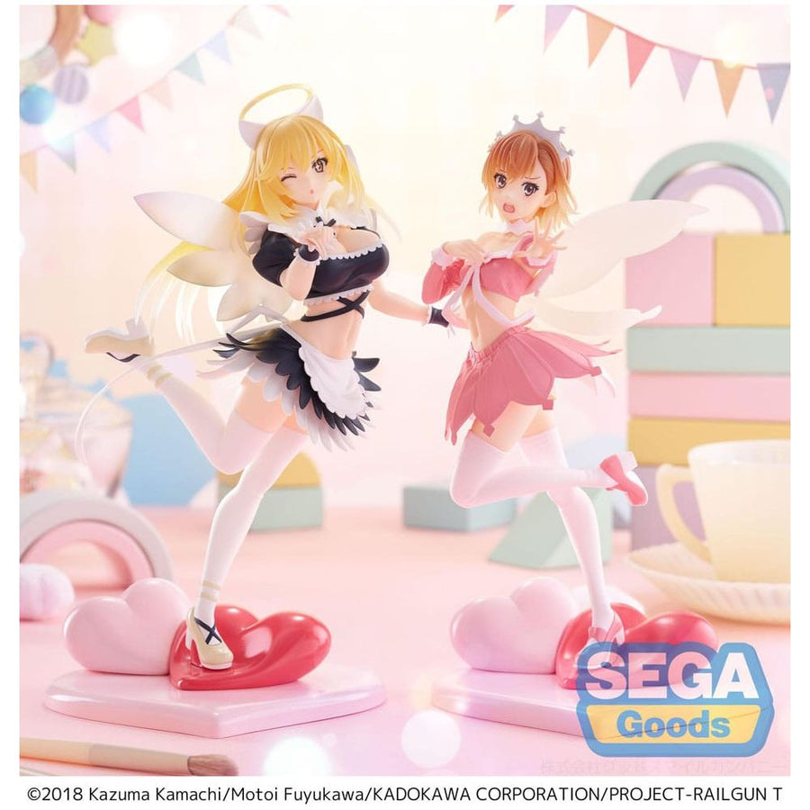 A Certain Scientific Railgun T Luminasta PVC Statue Misaki Shokuhou Fallen Angel Maid 20 cm - The Happy Toy Store