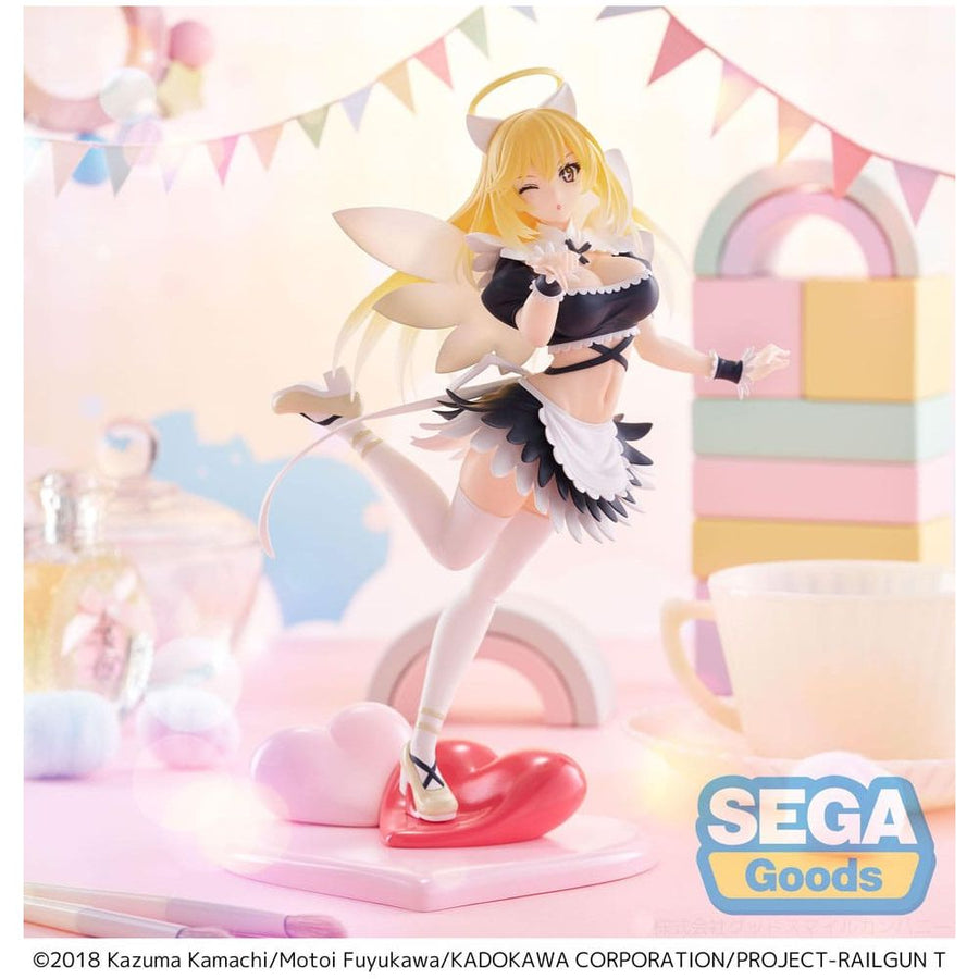 A Certain Scientific Railgun T Luminasta PVC Statue Misaki Shokuhou Fallen Angel Maid 20 cm - The Happy Toy Store