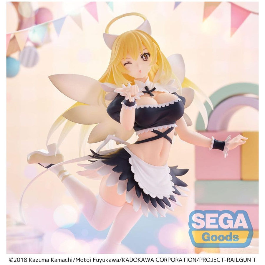 A Certain Scientific Railgun T Luminasta PVC Statue Misaki Shokuhou Fallen Angel Maid 20 cm - The Happy Toy Store