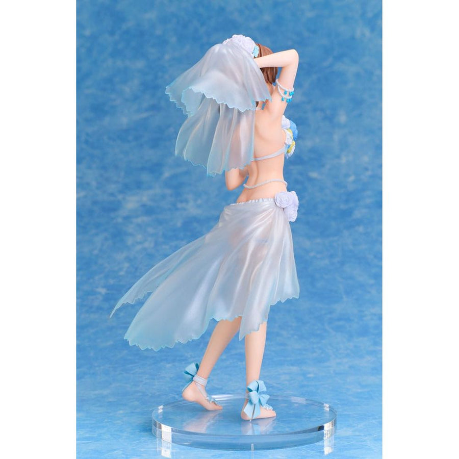 A Certain Scientific Railgun T PVC Statue 1/7 Mikoto Misaka Wedding Swimsuit Ver. 25 cm - The Happy Toy Store