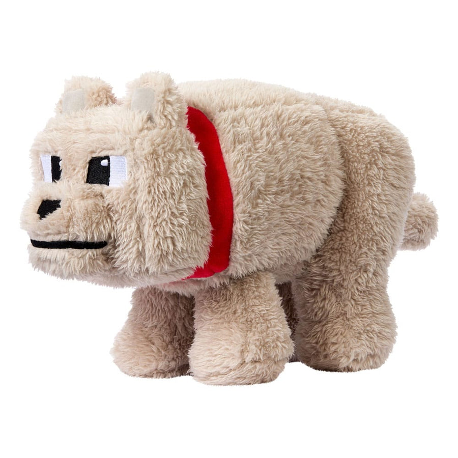 A Minecraft Movie Plush Figure Dennis the Wolf 20 cm - The Happy Toy Store