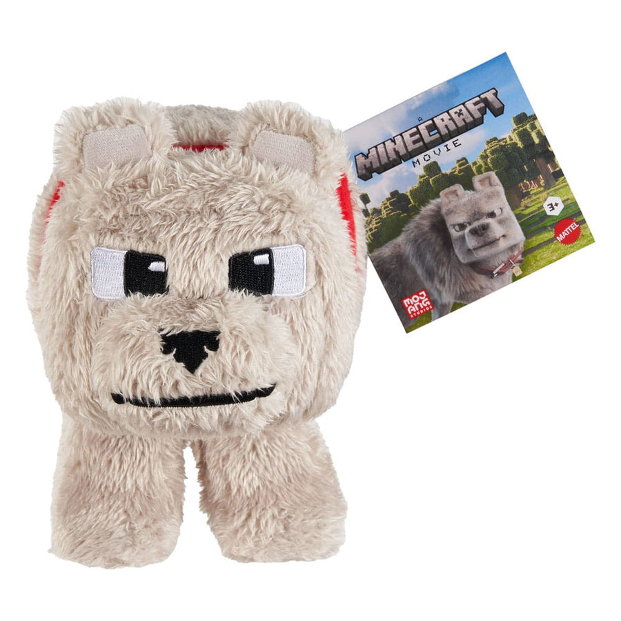 A Minecraft Movie Plush Figure Dennis the Wolf 20 cm - The Happy Toy Store