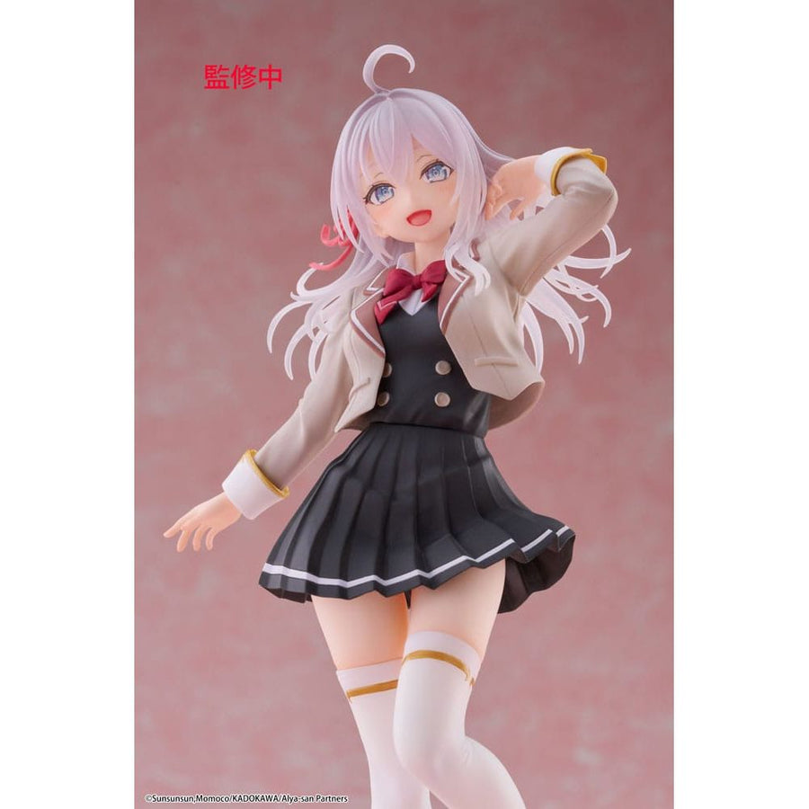 Alya Sometimes Hides Her Feelings in Russian Coreful PVC Statue Alya School Uniform Ver. 18 cm - The Happy Toy Store