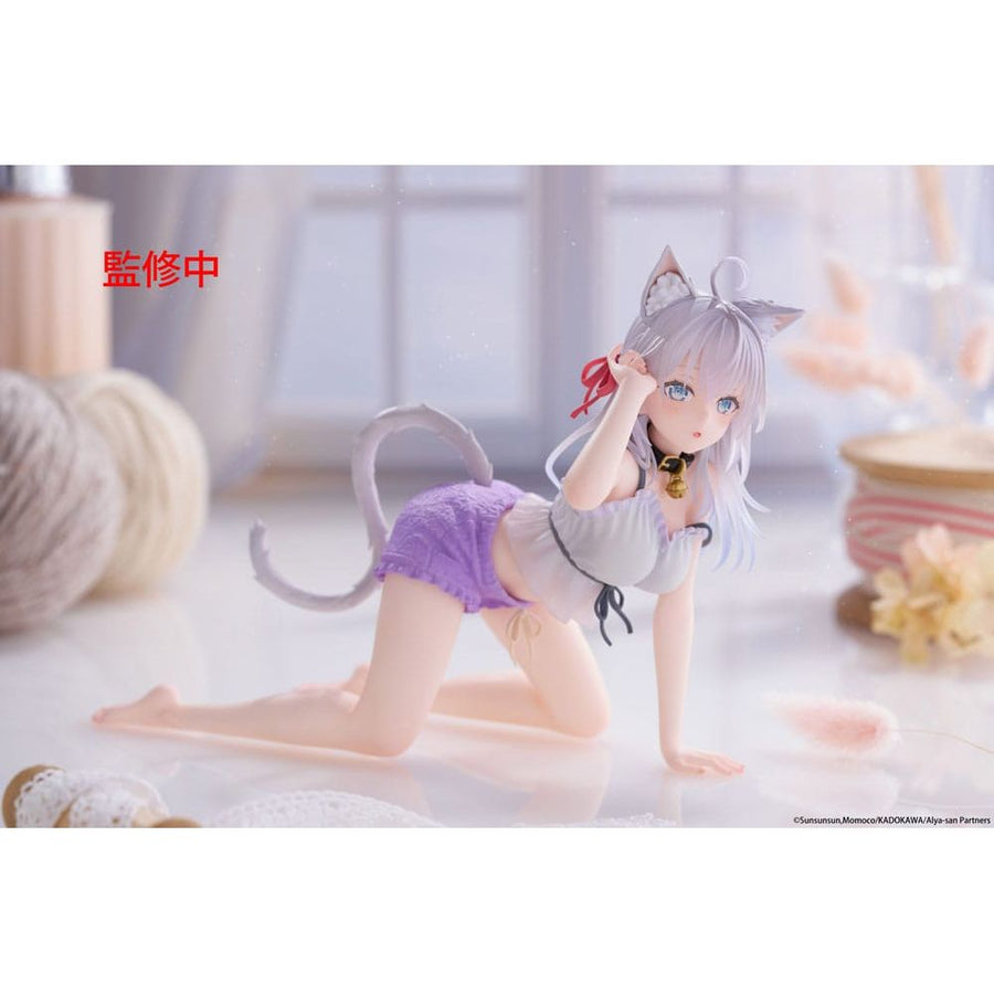 Alya Sometimes Hides Her Feelings in Russian PVC Statue Desktop Cute Figure Alya Cat Ear Roomwear Ver. 13 cm - The Happy Toy Store