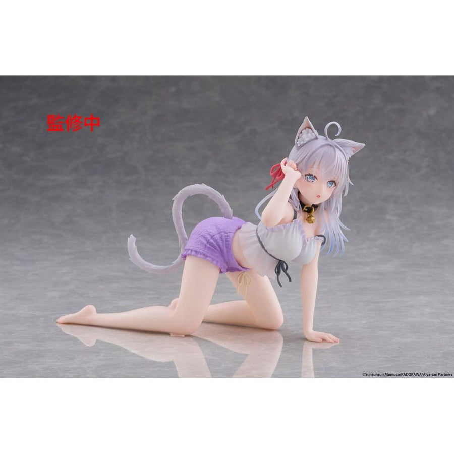 Alya Sometimes Hides Her Feelings in Russian PVC Statue Desktop Cute Figure Alya Cat Ear Roomwear Ver. 13 cm - The Happy Toy Store