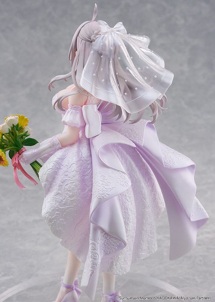 Alya Sometimes Hides Her Feelings in Russian Statue 1/7 Alisa Mikhailovna Kujou Wedding Dress Ver. 24 cm - The Happy Toy Store