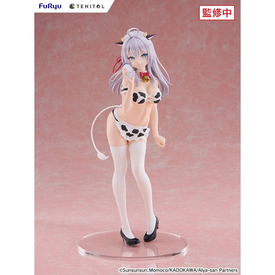 Alya Sometimes Hides Her Feelings in Russian Tenitol Tall PVC Statue Alya Cow Costume Ver. 29 cm - The Happy Toy Store