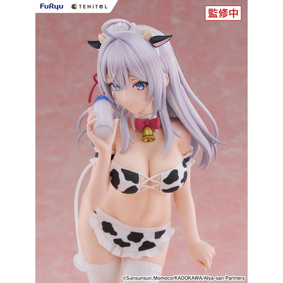 Alya Sometimes Hides Her Feelings in Russian Tenitol Tall PVC Statue Alya Cow Costume Ver. 29 cm - The Happy Toy Store