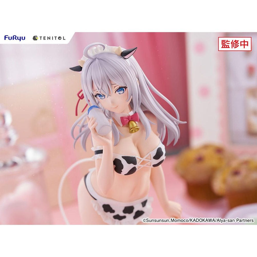Alya Sometimes Hides Her Feelings in Russian Tenitol Tall PVC Statue Alya Cow Costume Ver. 29 cm - The Happy Toy Store