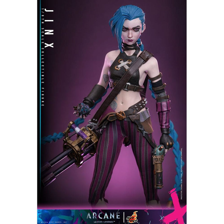 Arcane Action Figure 1/6 Jinx 27 cm - The Happy Toy Store
