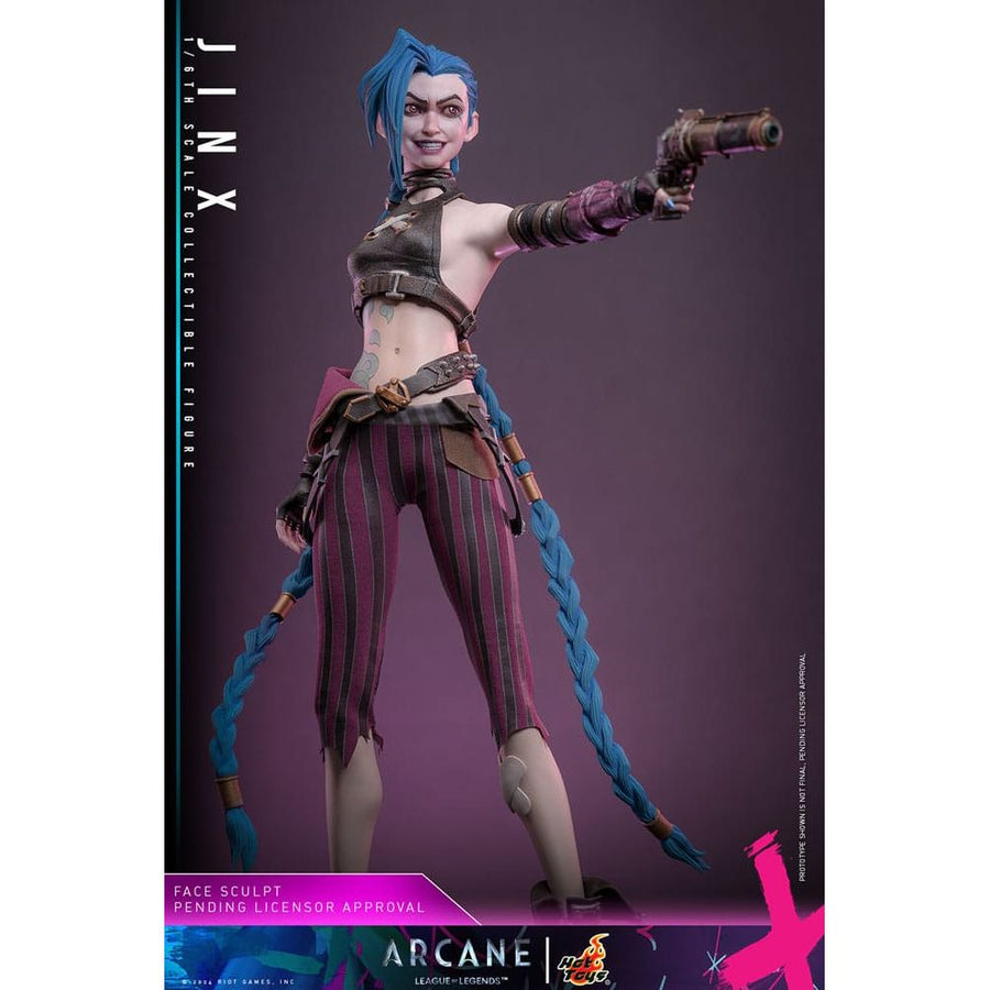 Arcane Action Figure 1/6 Jinx 27 cm - The Happy Toy Store