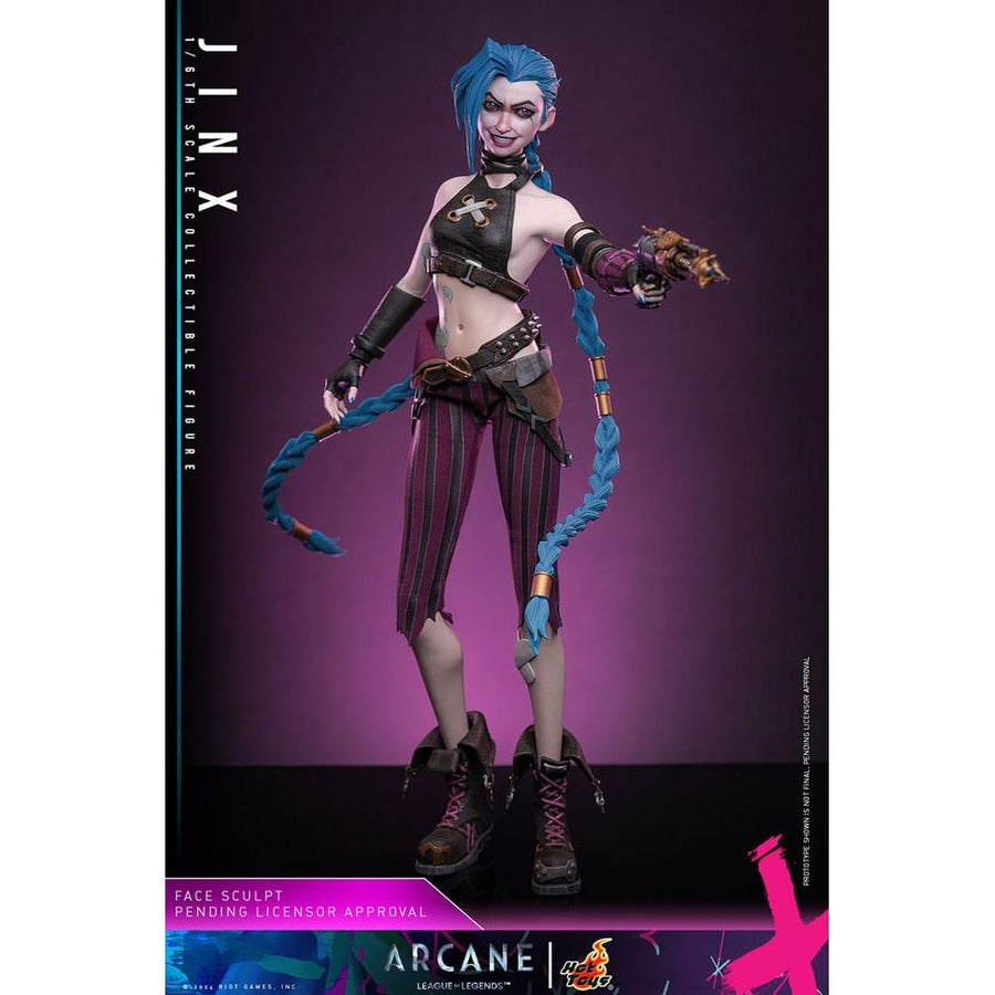Arcane Action Figure 1/6 Jinx 27 cm - The Happy Toy Store