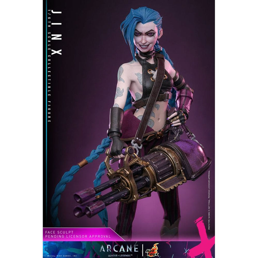 Arcane Action Figure 1/6 Jinx 27 cm - The Happy Toy Store