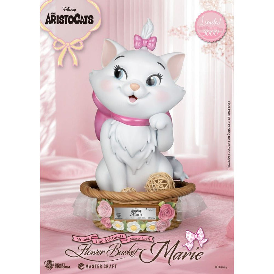 Aristocats Master Craft Statue Flower Basket Marie 32 cm - The Happy Toy Store