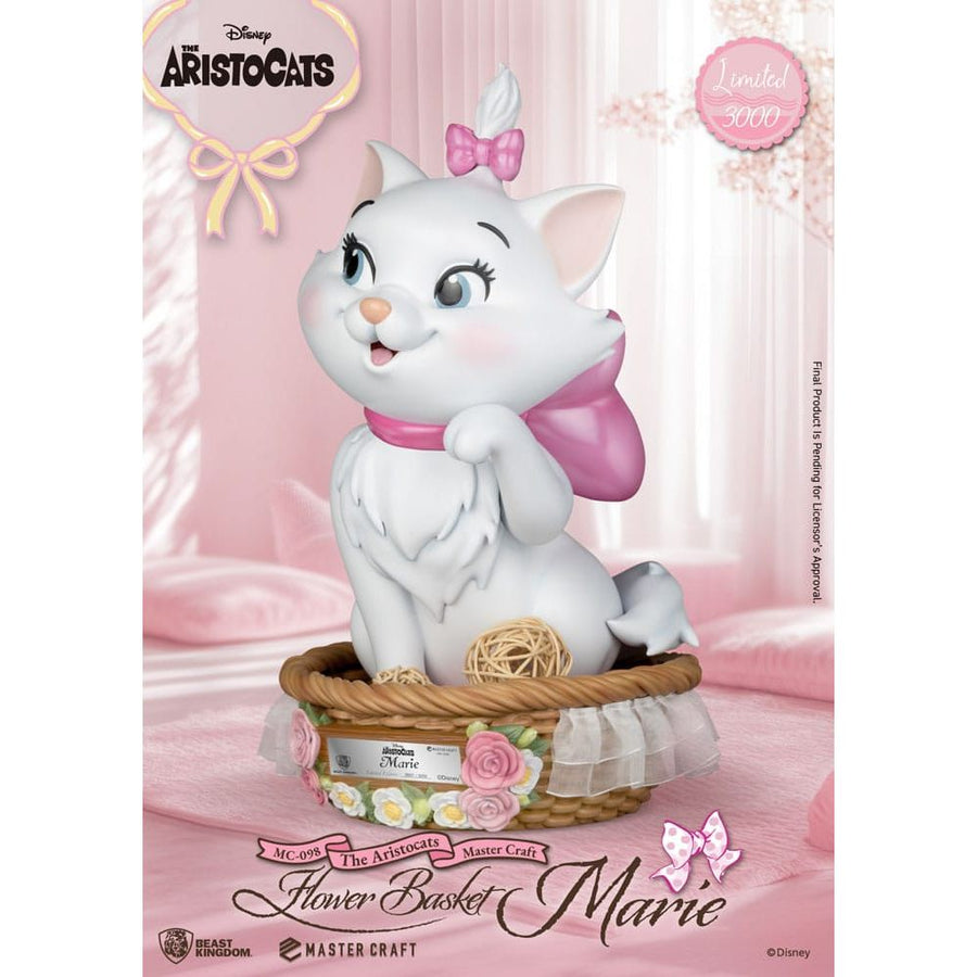 Aristocats Master Craft Statue Flower Basket Marie 32 cm - The Happy Toy Store