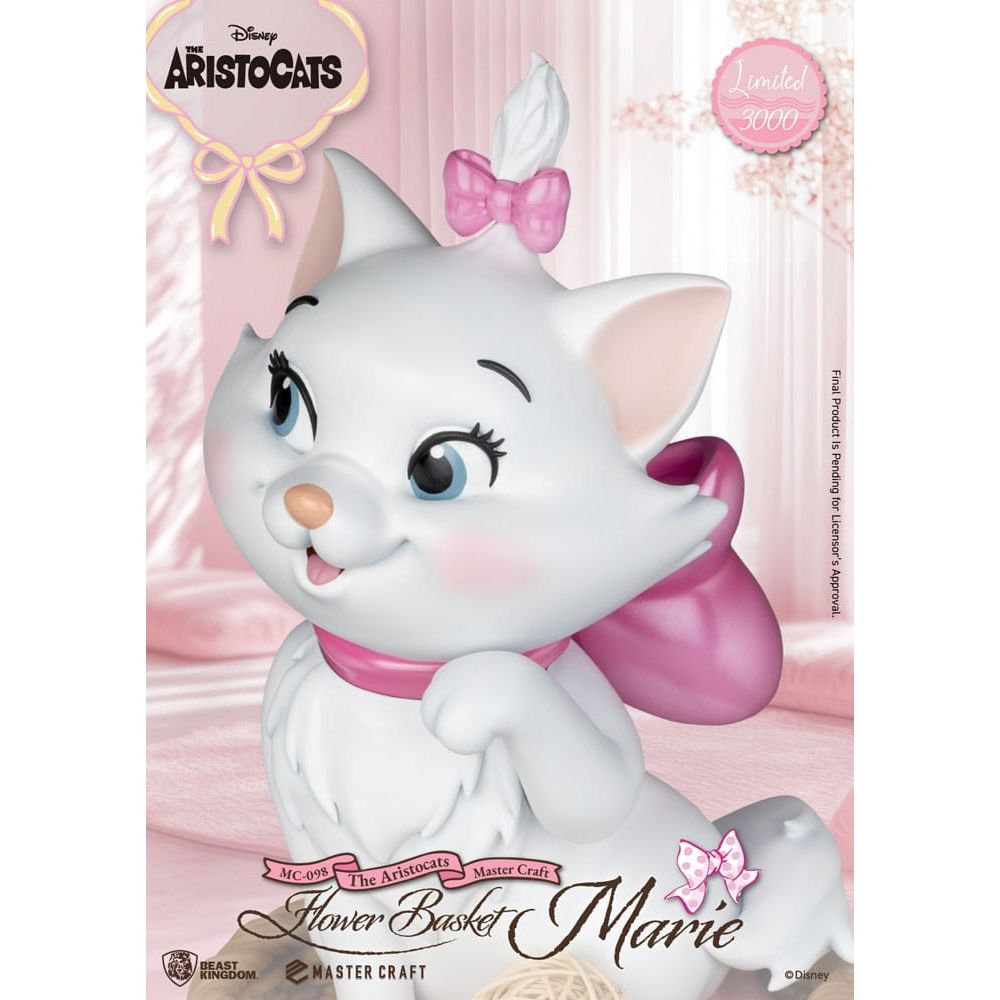 Aristocats Master Craft Statue Flower Basket Marie 32 cm - The Happy Toy Store