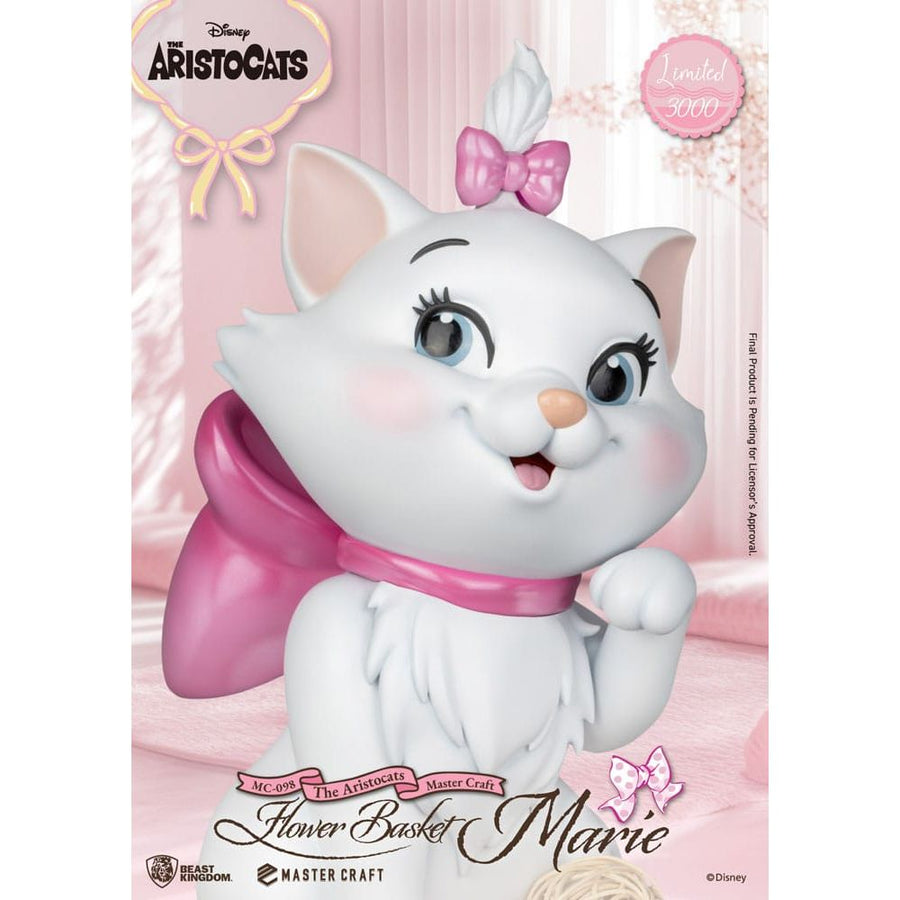 Aristocats Master Craft Statue Flower Basket Marie 32 cm - The Happy Toy Store