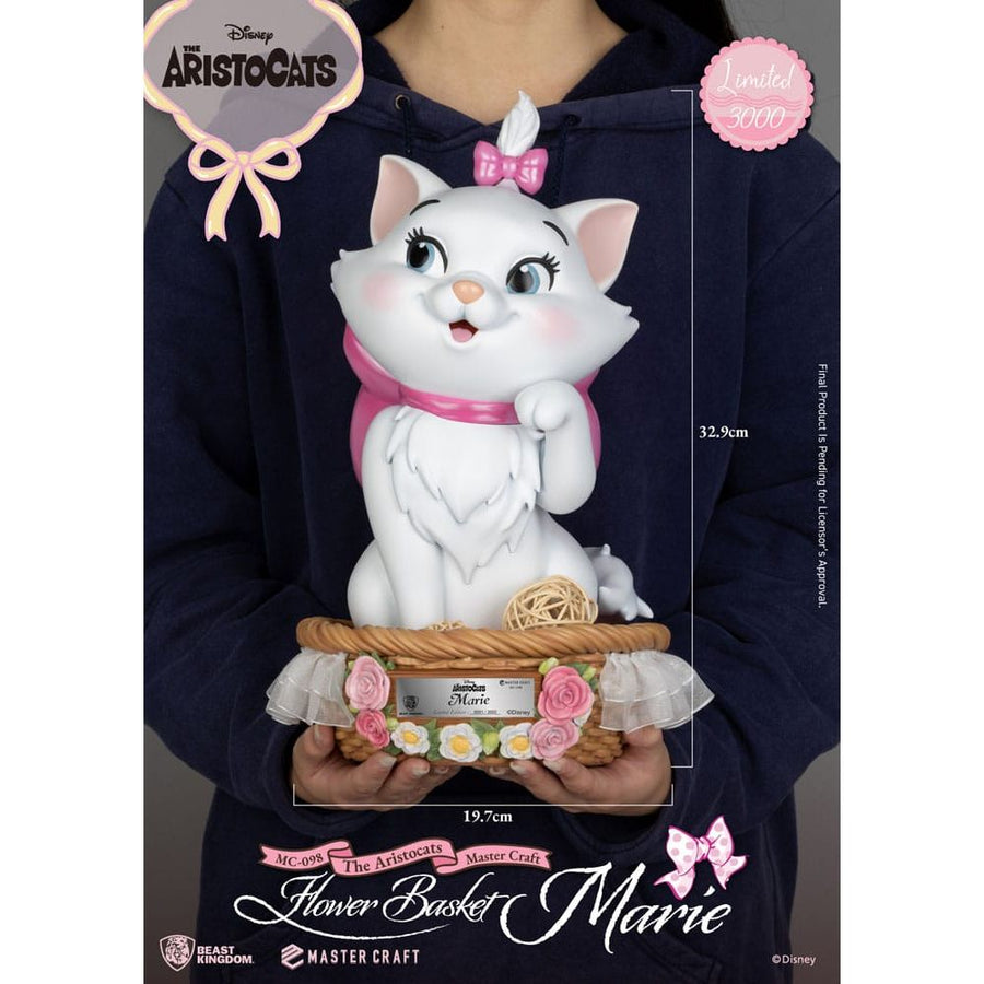 Aristocats Master Craft Statue Flower Basket Marie 32 cm - The Happy Toy Store