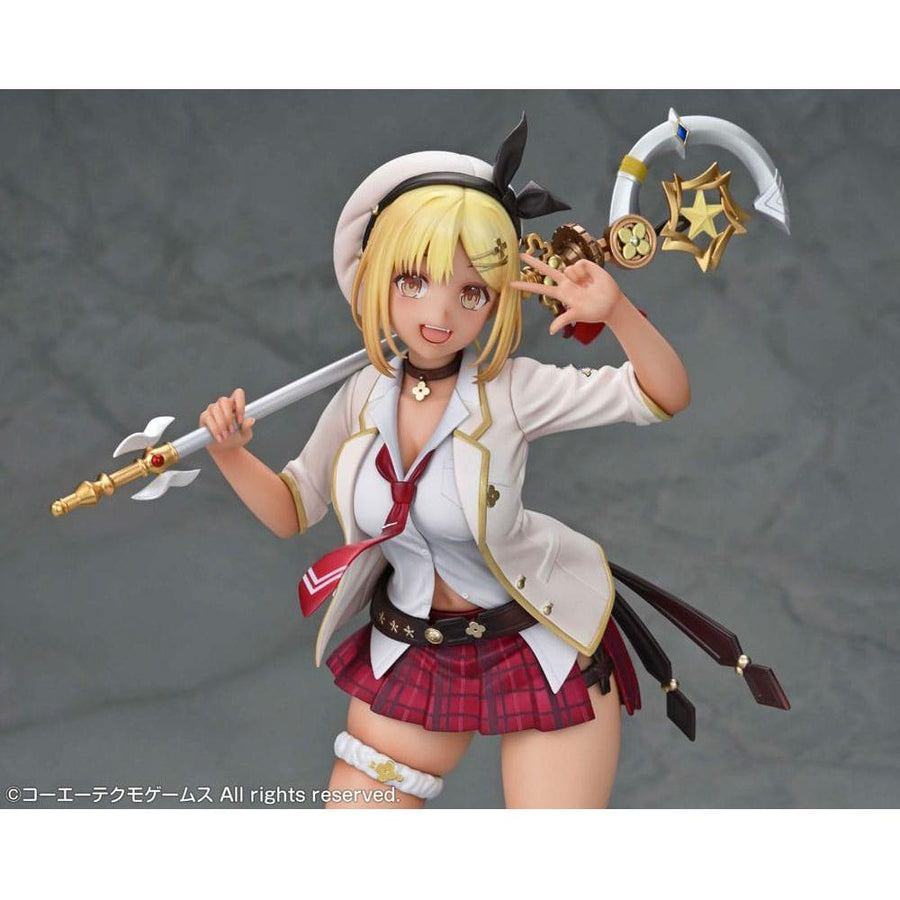 Atelier Resleriana: Forgotten Alchemy and the Polar Night Liberator PVC Statue 1/7 Ryza: Resleriana Academy Ver. 25 cm - The Happy Toy Store