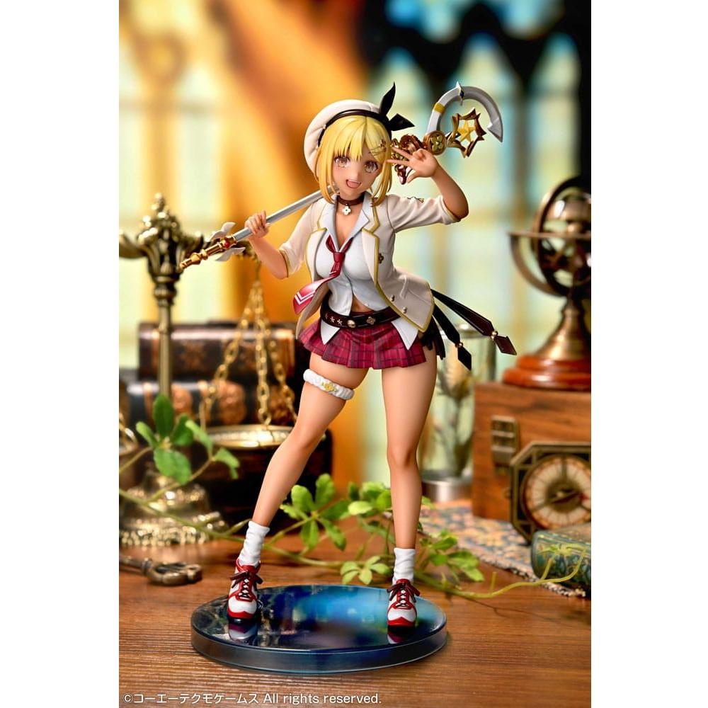 Atelier Resleriana: Forgotten Alchemy and the Polar Night Liberator PVC Statue 1/7 Ryza: Resleriana Academy Ver. 25 cm - The Happy Toy Store