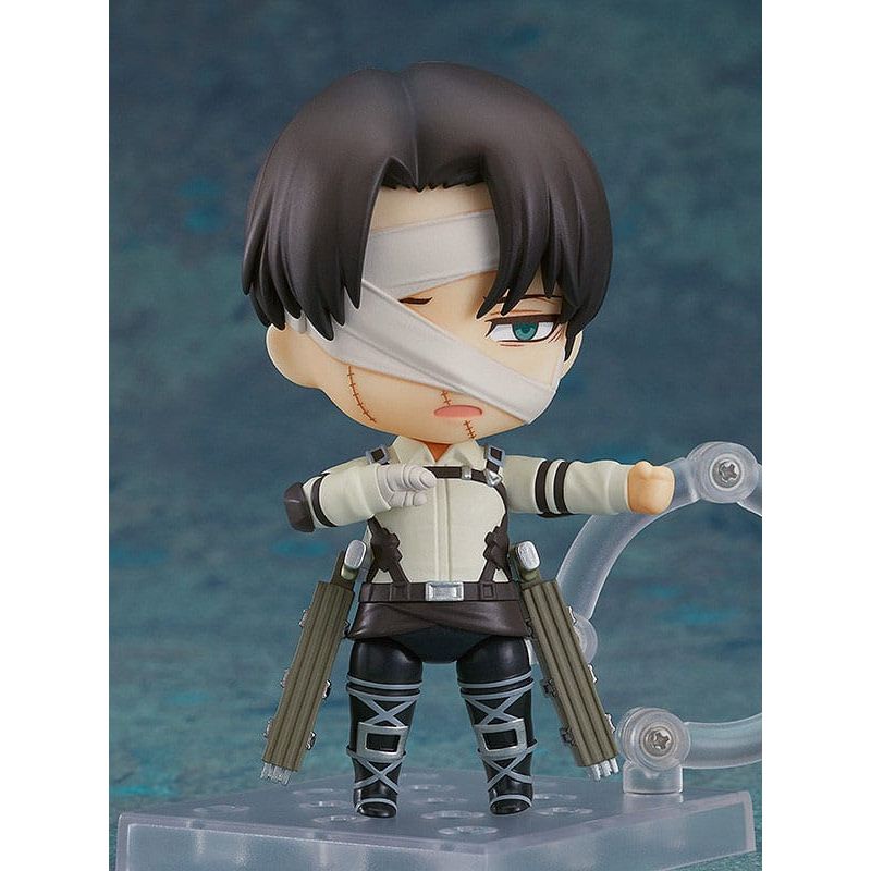 Attack on Titan Nendoroid Action Figure Levi Ackerman: The Final Season Ver. 10 cm - The Happy Toy Store