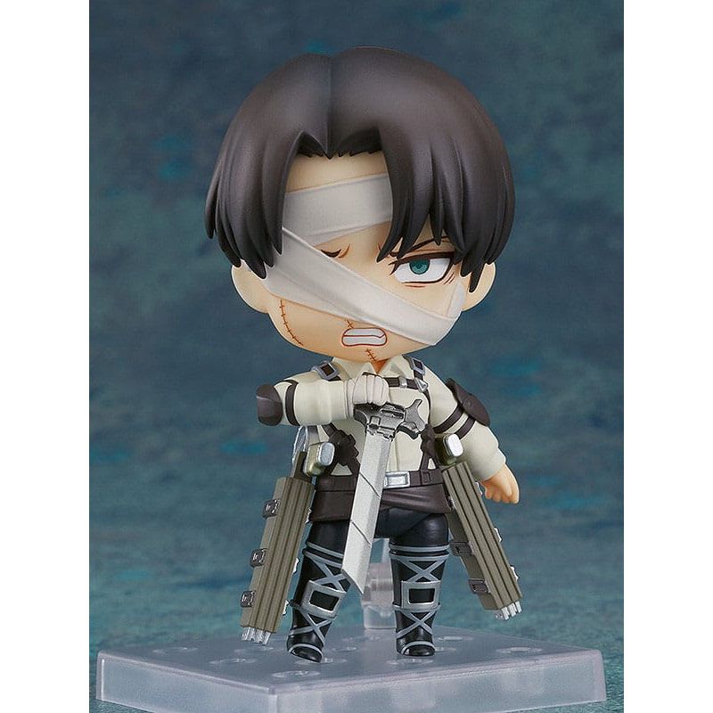 Attack on Titan Nendoroid Action Figure Levi Ackerman: The Final Season Ver. 10 cm - The Happy Toy Store