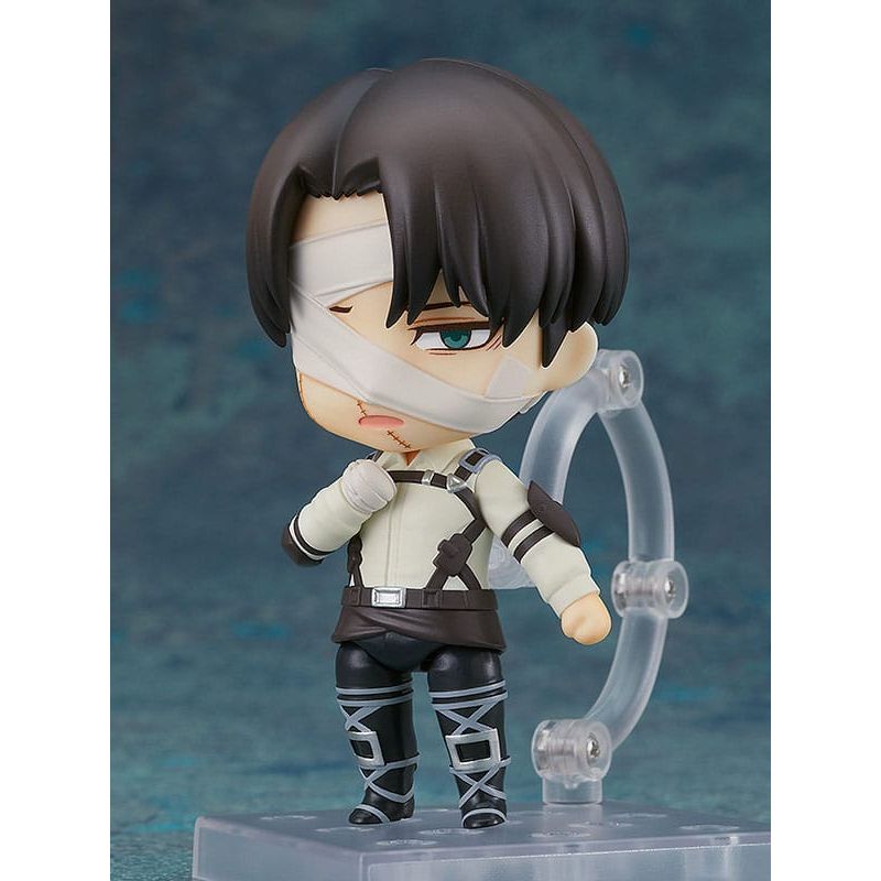 Attack on Titan Nendoroid Action Figure Levi Ackerman: The Final Season Ver. 10 cm - The Happy Toy Store