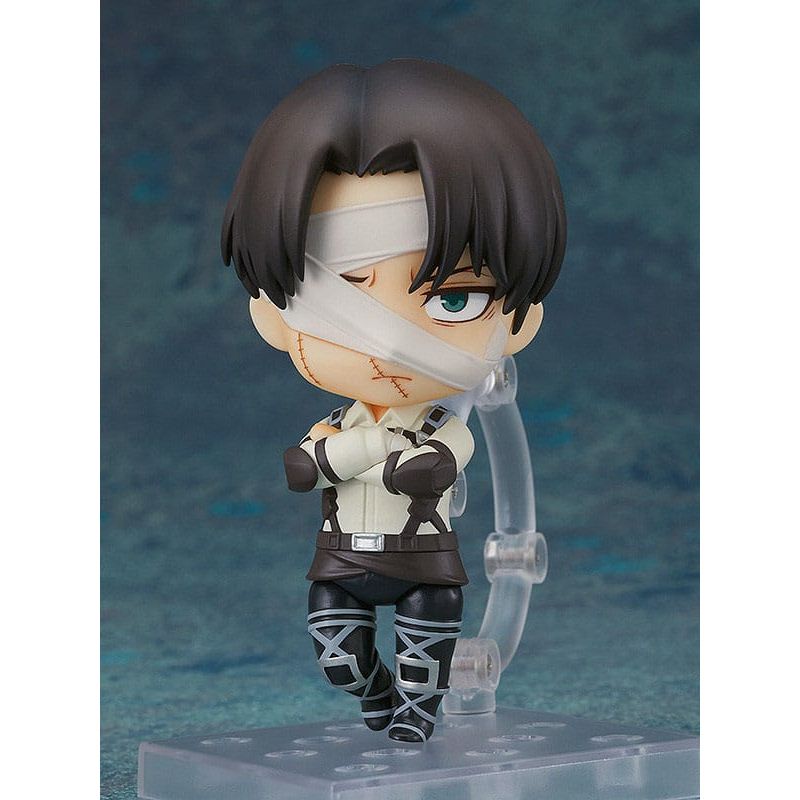 Attack on Titan Nendoroid Action Figure Levi Ackerman: The Final Season Ver. 10 cm - The Happy Toy Store