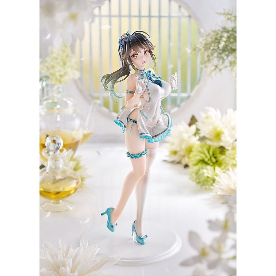 Avian Romance Pink Label 5 PVC Statue 1/6 Ponytail Girl: Qipao 29 cm - The Happy Toy Store