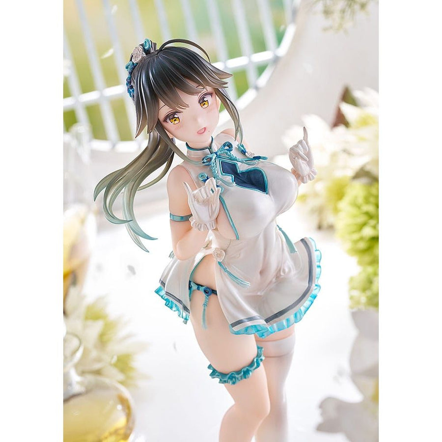 Avian Romance Pink Label 5 PVC Statue 1/6 Ponytail Girl: Qipao 29 cm - The Happy Toy Store