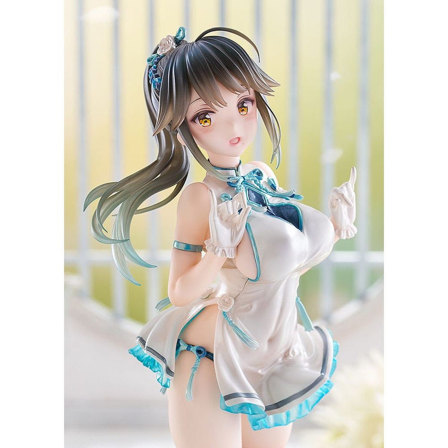 Avian Romance Pink Label 5 PVC Statue 1/6 Ponytail Girl: Qipao 29 cm - The Happy Toy Store