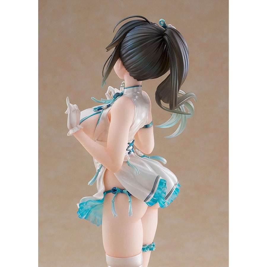 Avian Romance Pink Label 5 PVC Statue 1/6 Ponytail Girl: Qipao 29 cm - The Happy Toy Store