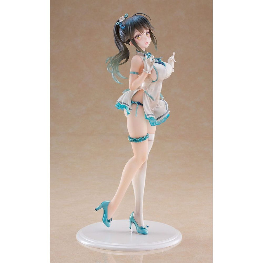Avian Romance Pink Label 5 PVC Statue 1/6 Ponytail Girl: Qipao 29 cm - The Happy Toy Store