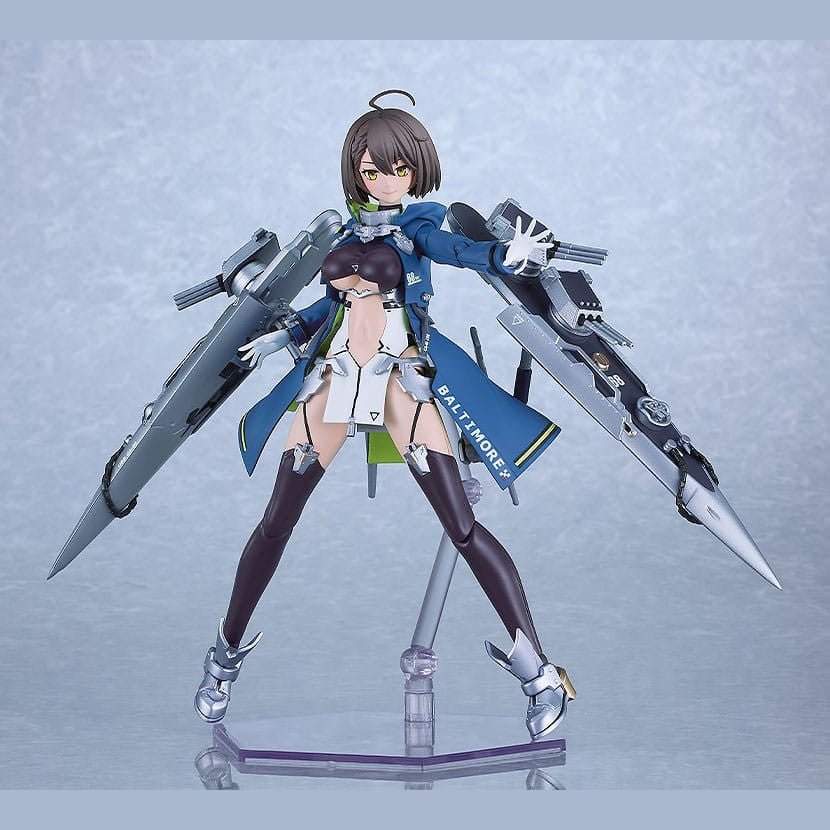 Azur Lane Plastic Model Kit PLAMATEA Baltimore 16 cm - The Happy Toy Store