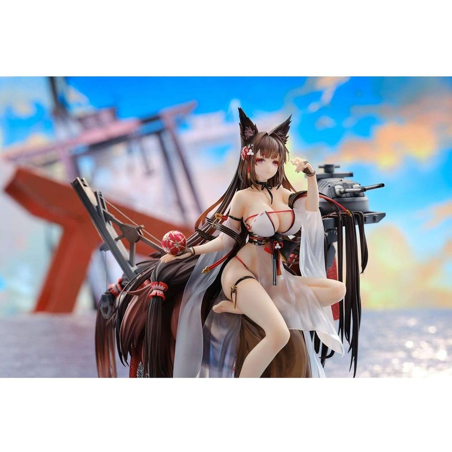 Azur Lane PVC Statue 1/7 Amagi Wending Waters Serene Lotus Ver. 25 cm - The Happy Toy Store