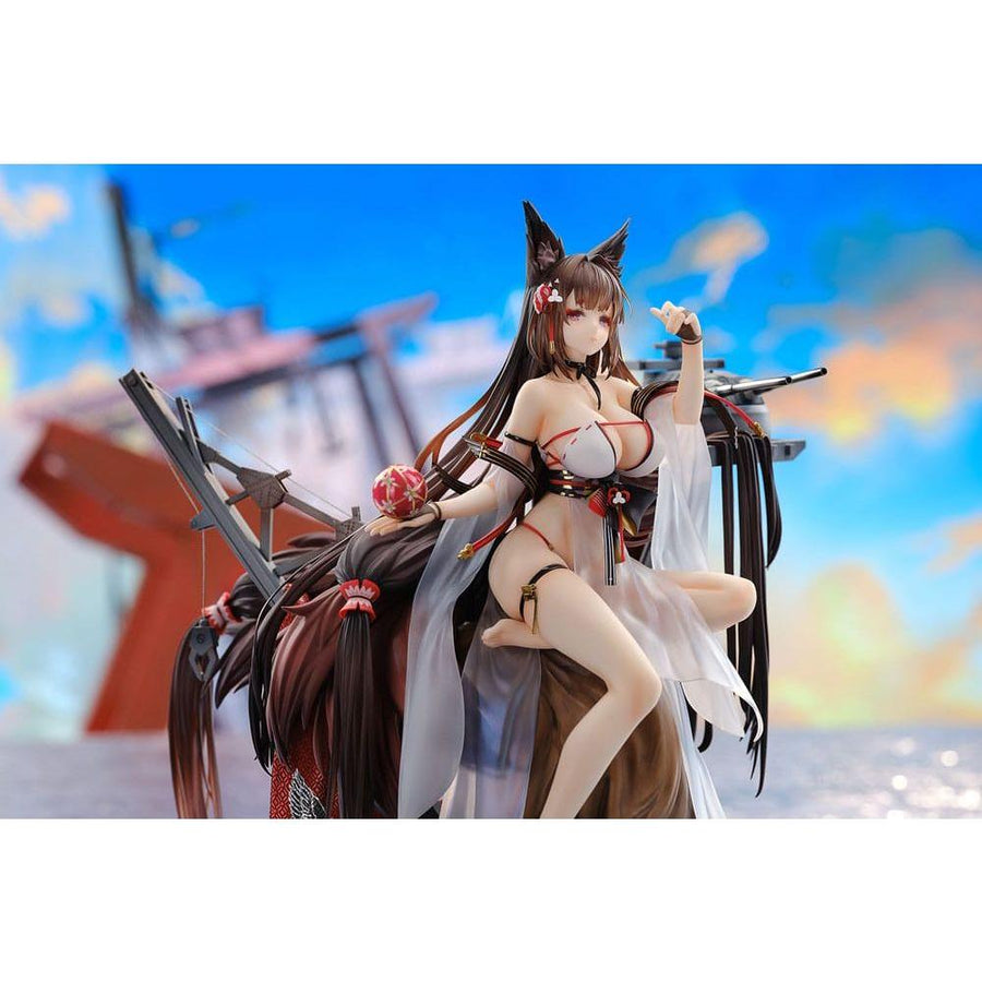 Azur Lane PVC Statue 1/7 Amagi Wending Waters Serene Lotus Ver. 25 cm - The Happy Toy Store