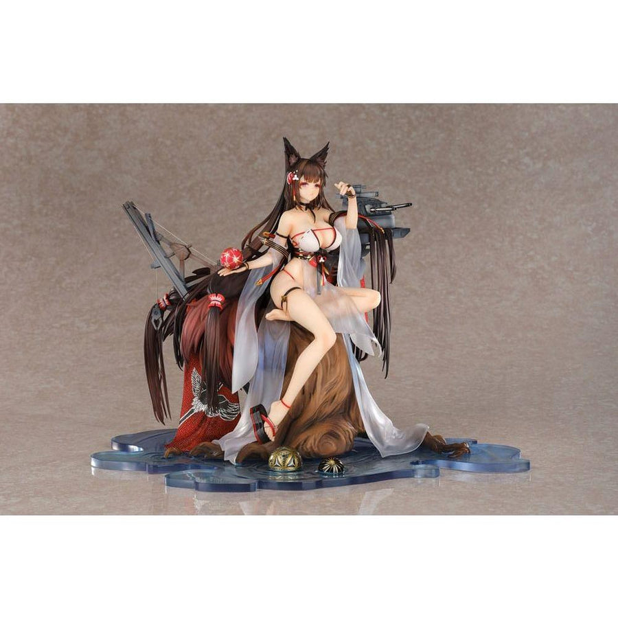 Azur Lane PVC Statue 1/7 Amagi Wending Waters Serene Lotus Ver. 25 cm - The Happy Toy Store
