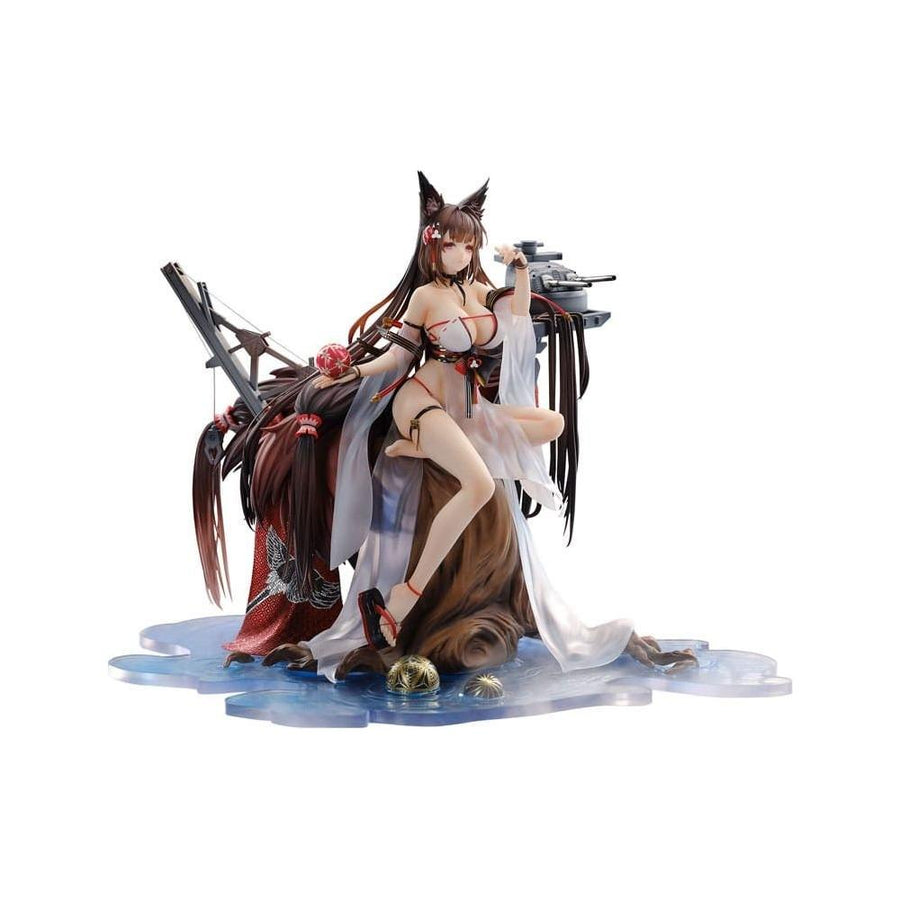 Azur Lane PVC Statue 1/7 Amagi Wending Waters Serene Lotus Ver. 25 cm - The Happy Toy Store