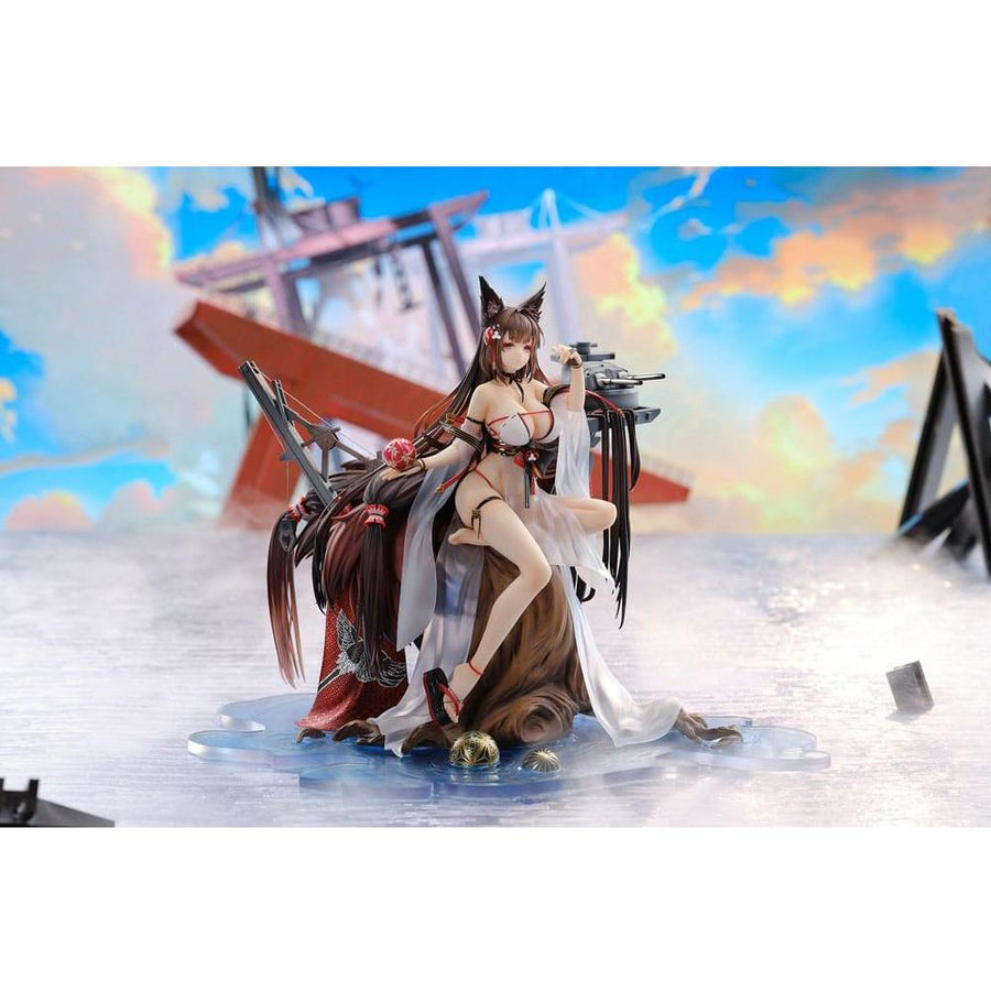 Azur Lane PVC Statue 1/7 Amagi Wending Waters Serene Lotus Ver. 25 cm - The Happy Toy Store