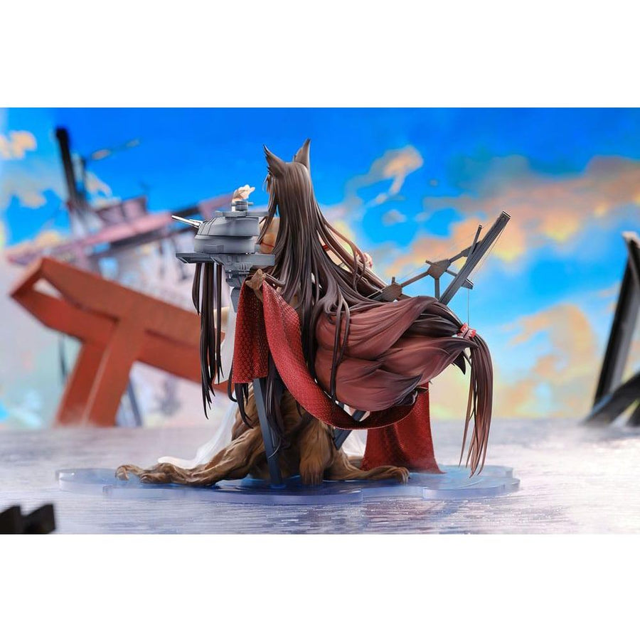 Azur Lane PVC Statue 1/7 Amagi Wending Waters Serene Lotus Ver. 25 cm - The Happy Toy Store